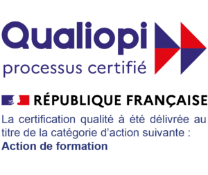 Logo Qualiopi — certification qualité Action de formation, République Française